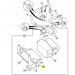 Blower switch for JCB 3CX 4CX backhoe loader