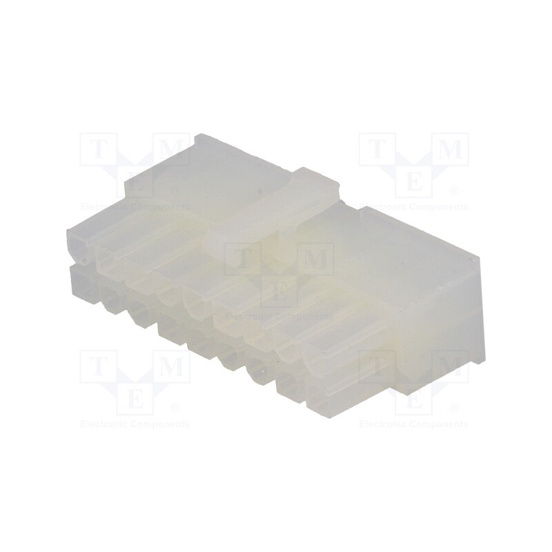 2 pcs x Amphenol Communications Solutions - MF42-HF-18 - Plug, wire-board, female, MF42, 4.2mm, PIN: 18, w/o contacts