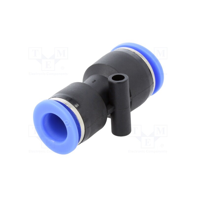 1 pcs x PNEUMAT-136.121 - Push-in fitting, straight,inline splice,reductive, -0.95÷15bar