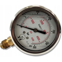 Hydraulic pressure gauge 0 315 bar