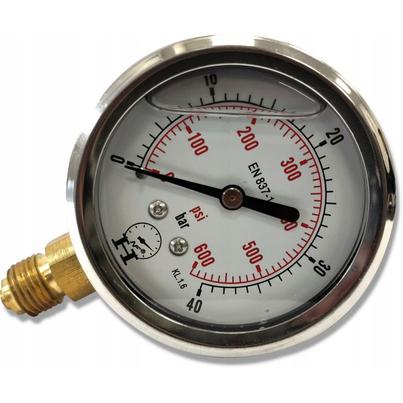 Hydraulic pressure gauge 0-40 bar