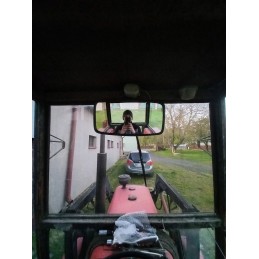 Mirror mirror atlas excavator forklift truck