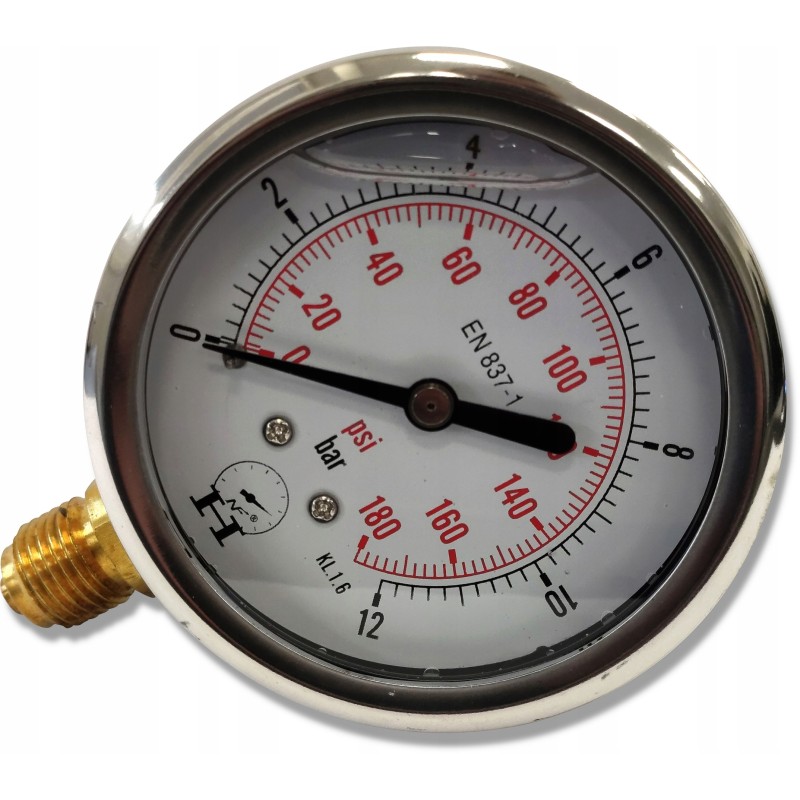Hydraulic pressure gauge 0 12 bar