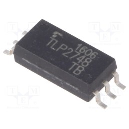 1 pcs x TOSHIBA - TLP2748(E(T - Optocoupler, SMD, Ch: 1, OUT: totem pole, 5kV, SO6L, 50kV/μs
