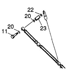 Hatz L series injection overflow screw 03460200