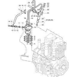 Hatz 2g40 injection pump washer 50552200
