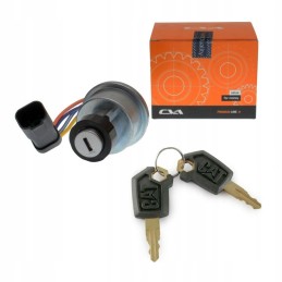 Ignition switch with keys cat excavator cva loader