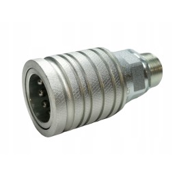 Euro hydraulic quick connector, M18 socket