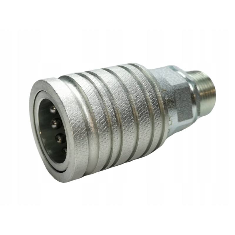 Euro hydraulic quick connector, M18 socket