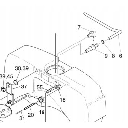 Hatz 1b20 1b30 tank vent 01534900