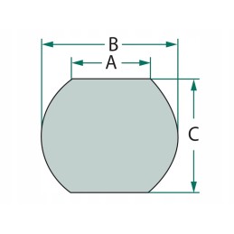 Lower connector ball, category 3 4 20000029