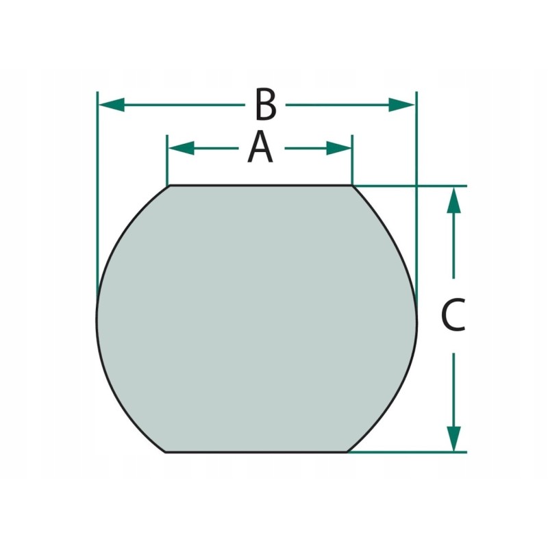 Lower connector ball, category 3 4 20000029
