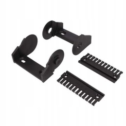 Set of connecting elements for the series guide