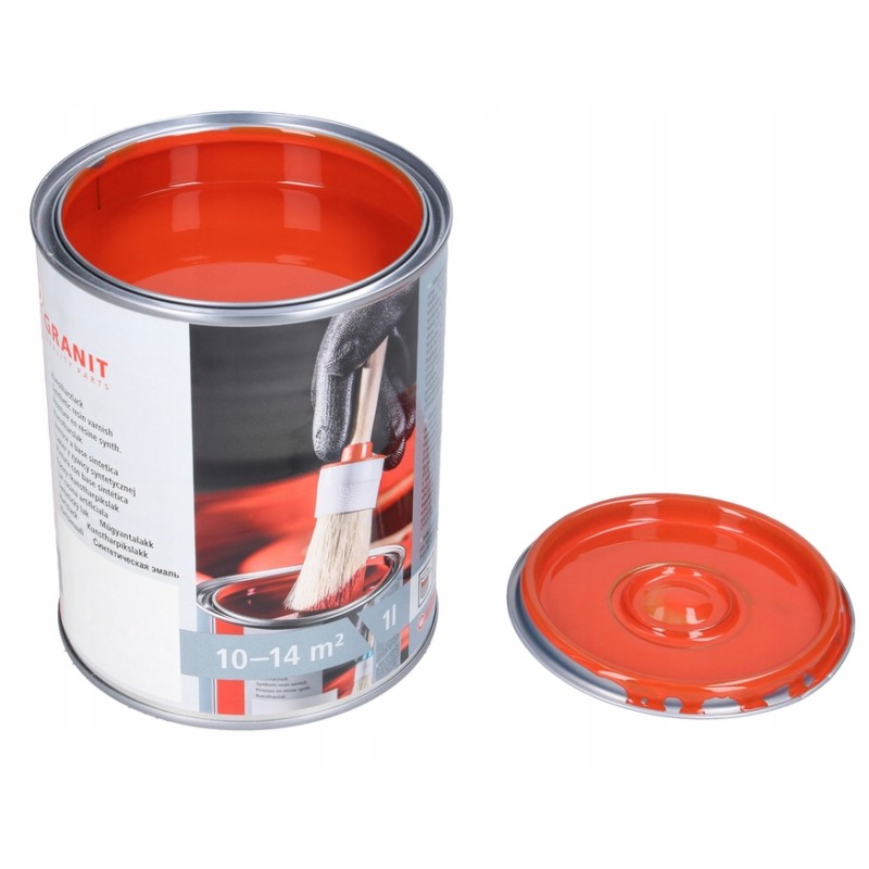 Toyota orange lacquer paint 1l granite