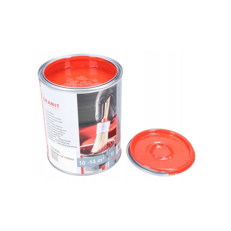 Red lacquer paint manitou loaders 1l granite