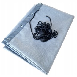 A tarpaulin cover for the cab, roof, bison roof