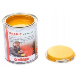 Paint yellow varnish Lad Volvo excavator 1l granite