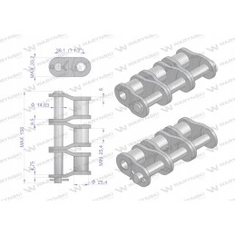 Pologniwo chain p24b 3 r3 1 1 2 warynski wp