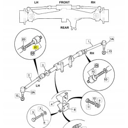 CVA stick end cover for JCB backhoe loader