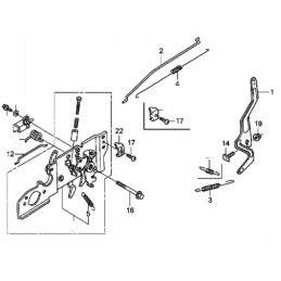 Honda gcv135 regulator spring 16562 zm1,000