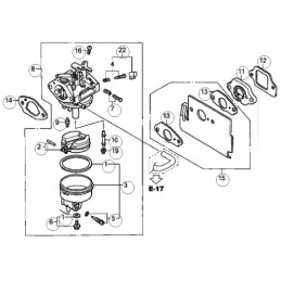 Honda gc gcv carburetor gasket 16228 PLN 8,000