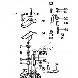 Hatz e75 e79 e780 valve protection 02252400