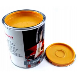 Yellow varnish paint, JCB 1L granite backhoe loader