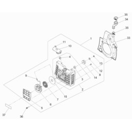 Wacker bts630 bts635 starter washer 0222721