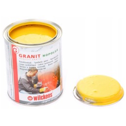 Yellow paint Kramer backhoe loader 1l granite