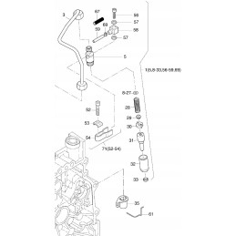 Hatz 1b40 1b50 injector complete 01399511