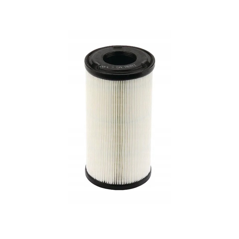 Cylindrical air filter, height 184mm, diameter