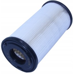 Cylindrical air filter, height 184mm, diameter