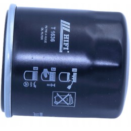 Cylindrical air filter, height 184mm, diameter