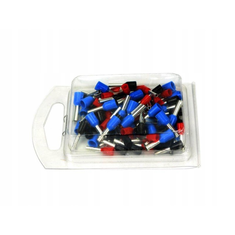 Sleeve terminals with insulation, mix, pack of 90 pcs