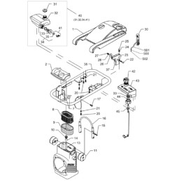 Wacker BS rammers oil filler cap 0096034
