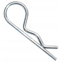 Pin, single universal clasp, 8mm