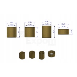 Set of starter bushings r 5 4 pcs exp