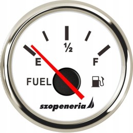 Fuel level indicator 0 190 ohm white