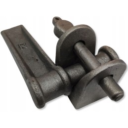 Set of upper and lower side board hinges, diameter 19, right