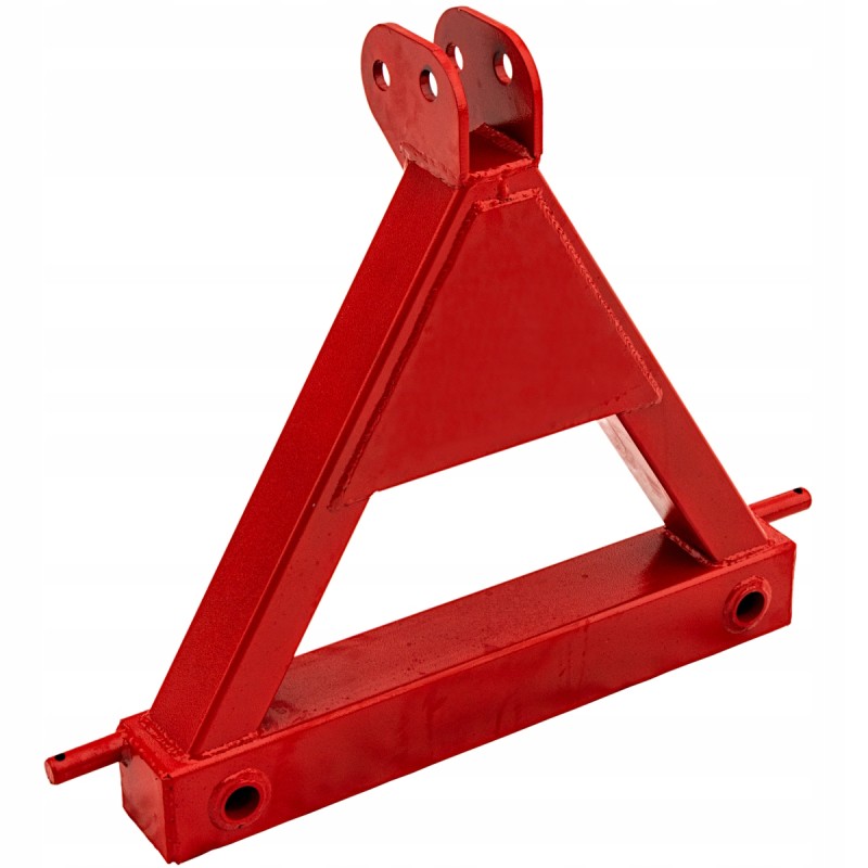 Universal bale forks with a triangle shape