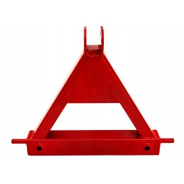 Universal bale forks with a triangle shape