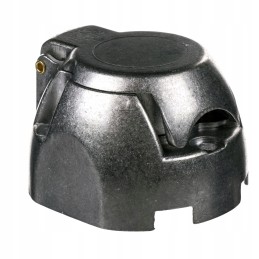 7-pole electrical socket for an aluminum trailer