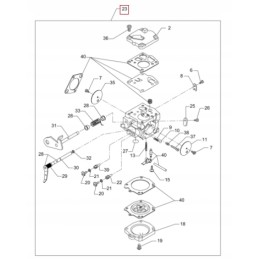 Walbro BS carburetor repair kit 5000172310 0172310