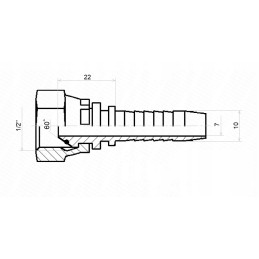 Dkr fitting dn10 1 2sn g1 2 x10 hydrolider