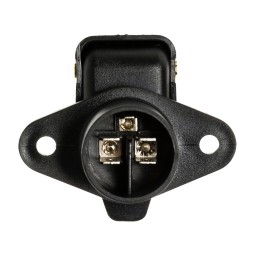 3-pin JD socket mounted on 2 holes 12 24v