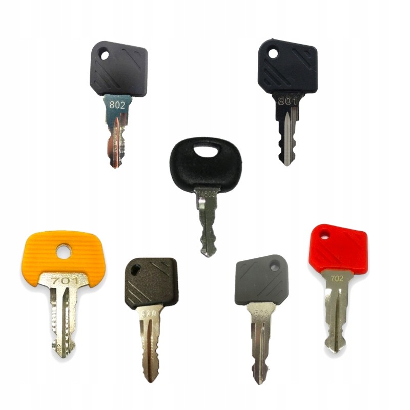 Set of 7x linde still junhgheinrich key key