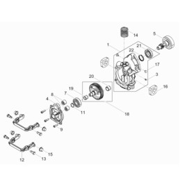 Wacker bh23 bh24 bh65 shock absorber 0203763