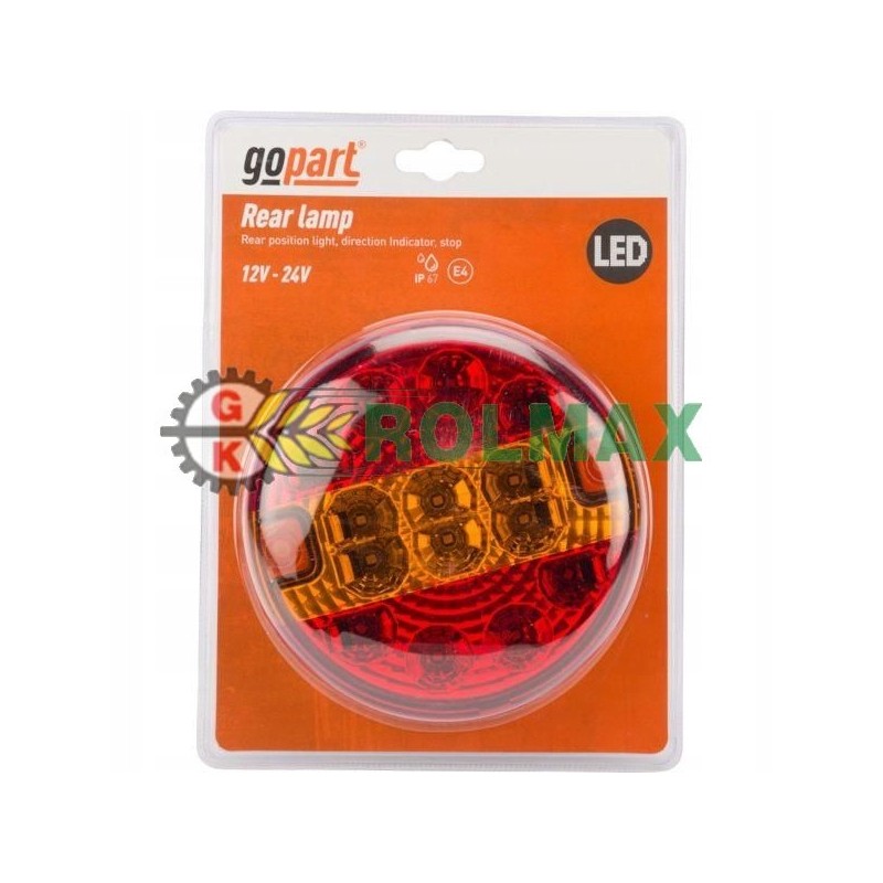 LED rear lamp 12 24v l gopart a45050