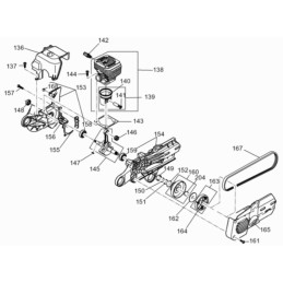 Wacker bts1040 piston ring 0213141