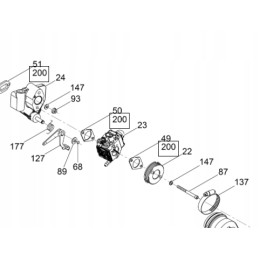 Carburetor BS Walbro 5000175332 0175332